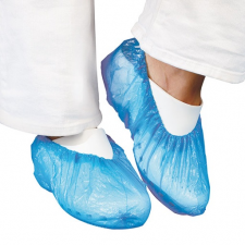 Protège-Chaussures bleu en PVC 100pcs