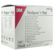 Medipore + Pad pansement adhésif 6x10cm