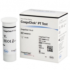 CoaguChek PT test Pro II bandelettes