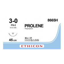 Prolène bleu 3-0 FS2 45cm réf. 8665H